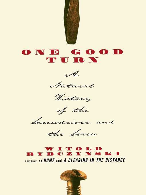 Title details for One Good Turn by Witold Rybczynski - Wait list